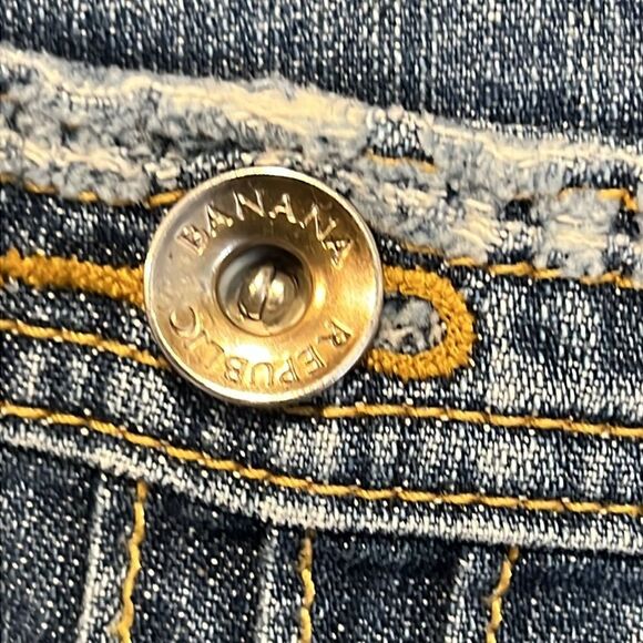 Banana Republic‎ Blue Denim A-Line Skirt Size M/L (see measurements) - Picture 4 of 8